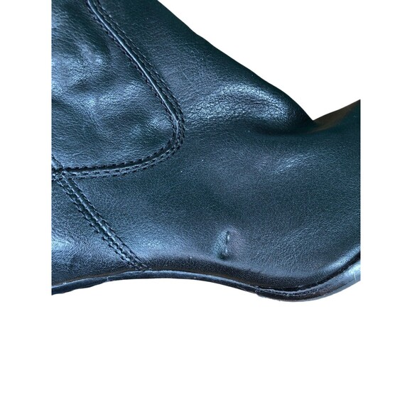 Frye Patty Artisan Zip Womens 7.5M Ankle Boots Black Leather - Picture 12 of 12